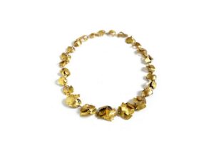 Collier LENTEUR – laiton, argent