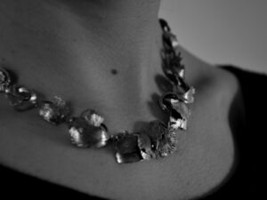 Collier LENTEUR – laiton, argent