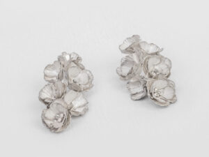 Boucles d’oreilles Délicatesse 6 fleurs argent