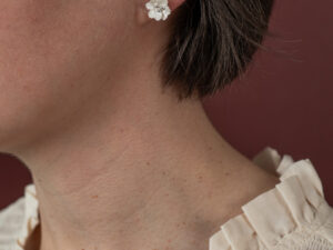 Boucles d’oreilles Délicatesse 1 fleur S argent