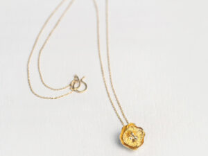 Collier Délicatesse 1 fleur or