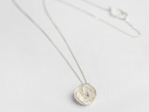 Collier Délicatesse 1 fleur argent