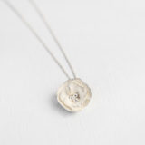 Collier Délicatesse 1 fleur argent – Image 3