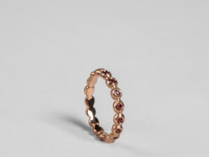 Alliance CÉLESTE 3,5 mm – or 18k et pierres de couleurs