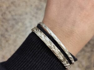 Bracelet OLÉA large – argent