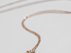 Collier Délicatesse 1 fleur XS or et diamant