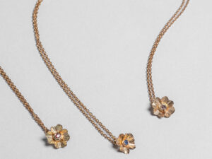 Collier Délicatesse 1 fleur XS or et diamant