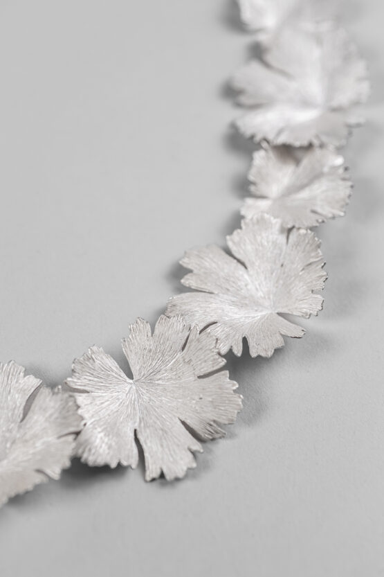 Collier Herbes Folles complet argent I – Image 2