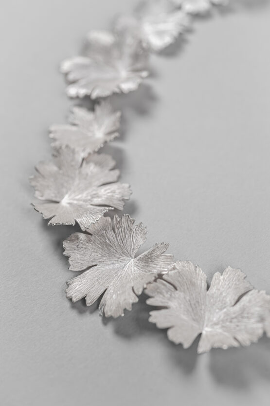 Collier Herbes Folles complet argent I – Image 3