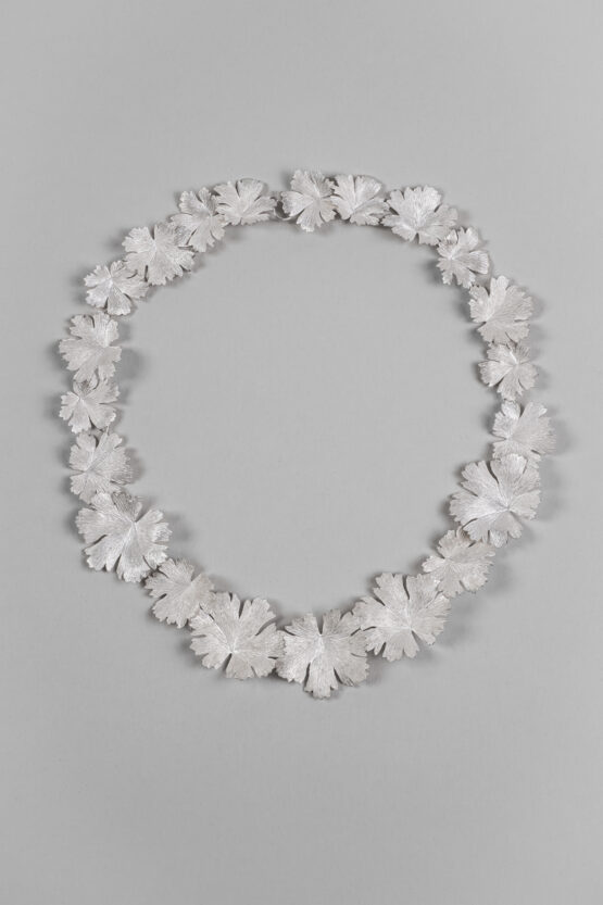 Collier Herbes Folles complet argent I